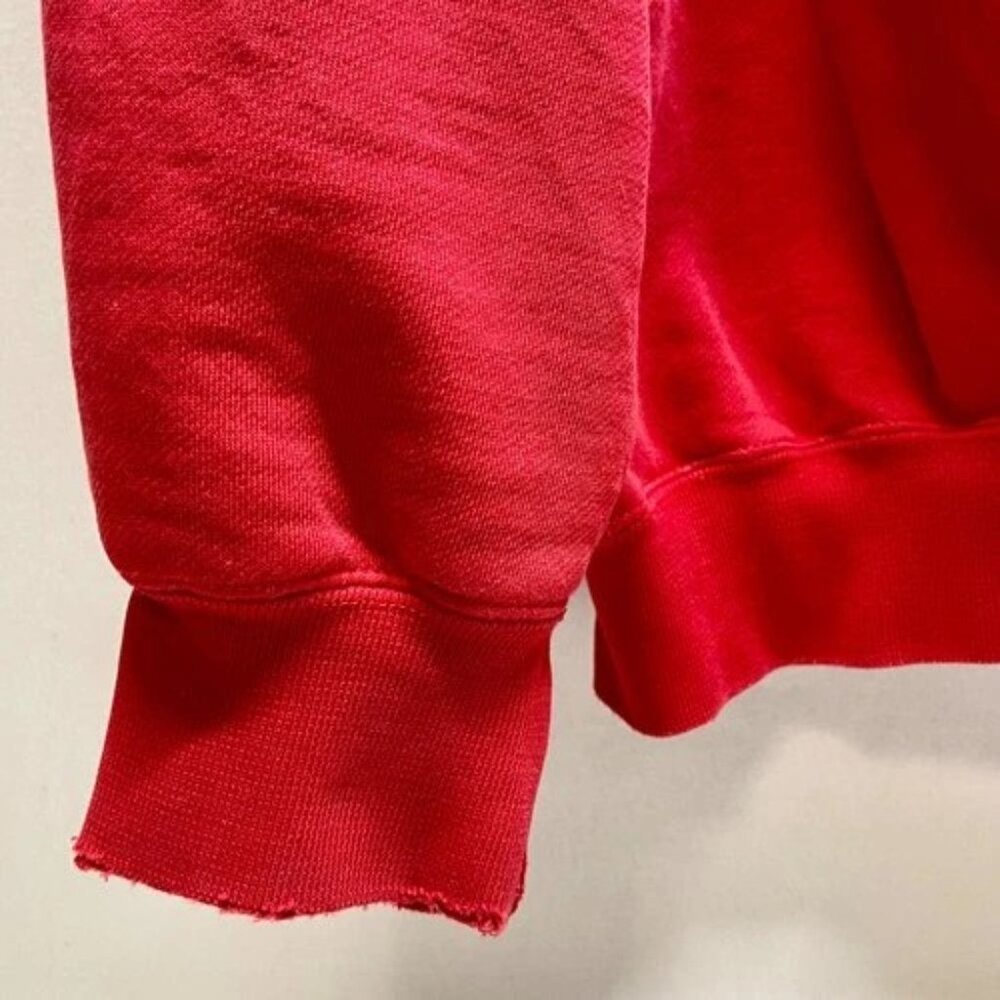 Vintage Nebraska Cornhuskers Sweatshirt Men's XXL Red 90s Gear For Sports Cotton - Picture 4 of 16